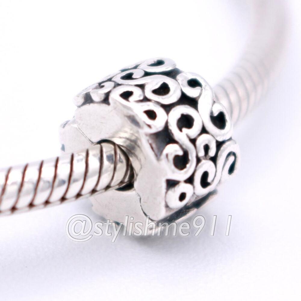 Authentic PANDORA  Swirls Clips - Picture 3 of 12